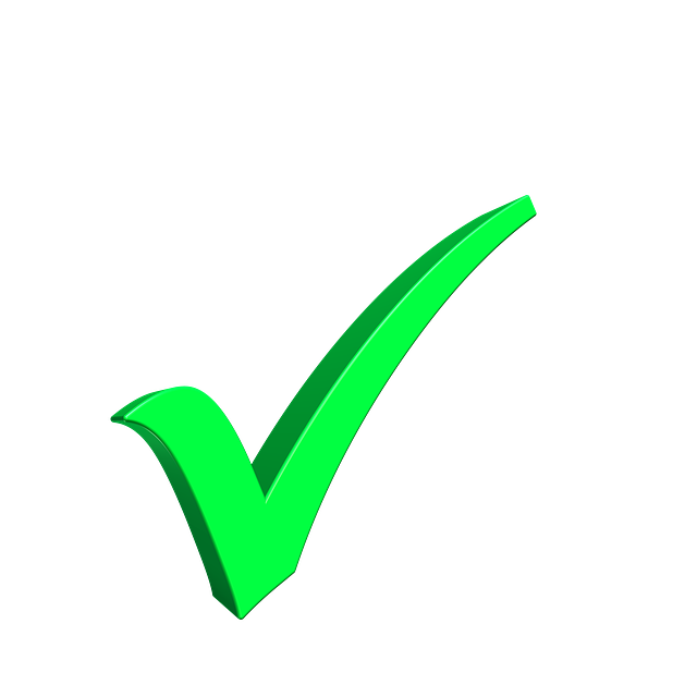 grüner Haken Ton an